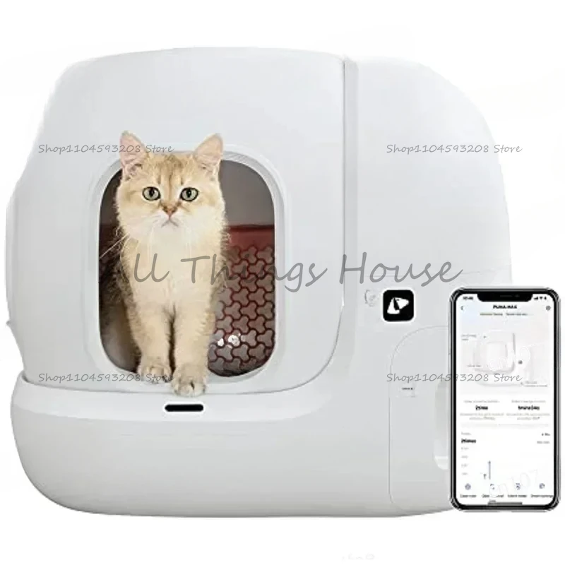 PURA MAX Cat Litter Box Automatic Self Cleaning Global Version Large Smart Cat Toilet Arenero Autolimpieza Toilette
PURA MAX Cat Litter Box Automatic Self Cleaning Global Version Large Smart Cat Toilet Arenero Autolimpieza Toilette
