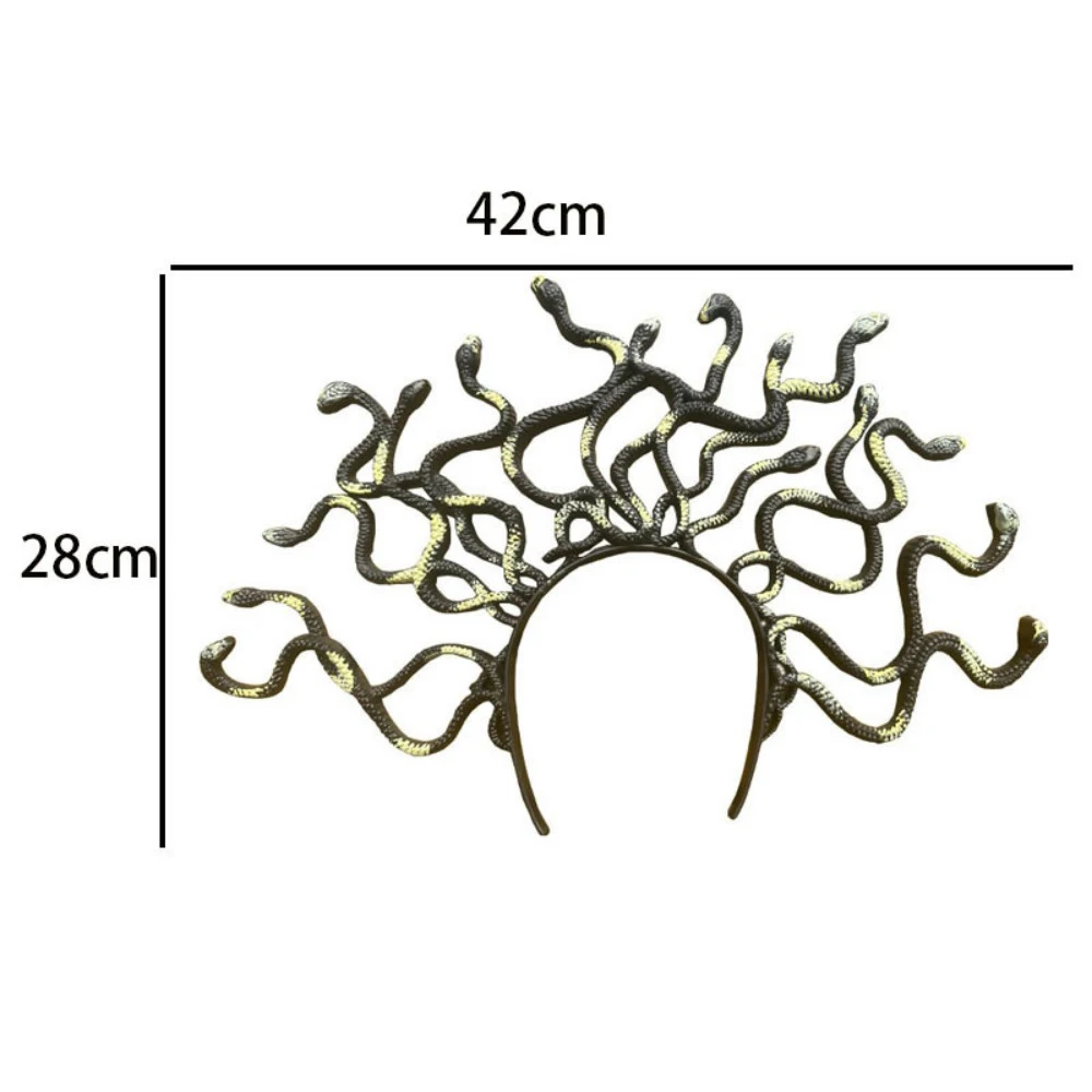 Vintage Medusa Snake Costume Headband halloween Medusa Headband Cosplay Dressup Halloween Costume Party Masquerade Party
Vintage Medusa Snake Costume Headband halloween Medusa Headband Cosplay Dressup Halloween Costume Party Masquerade Party