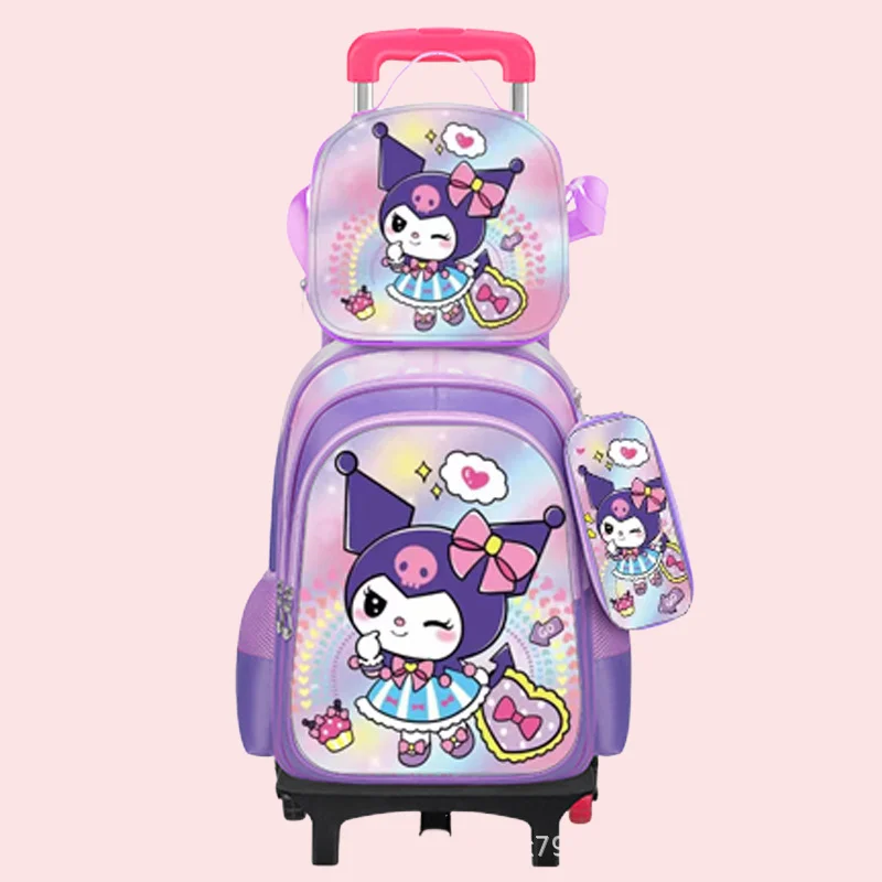 Kawaii My Melody Sanrio Girl Universal Wheel Pull Rod Schoolbag Anime Lunch Bag Cartoon Pencil Bag Protection Spine Reduc Burden
Kawaii My Melody Sanrio Girl Universal Wheel Pull Rod Schoolbag Anime Lunch Bag Cartoon Pencil Bag Protection Spine Reduc Burden