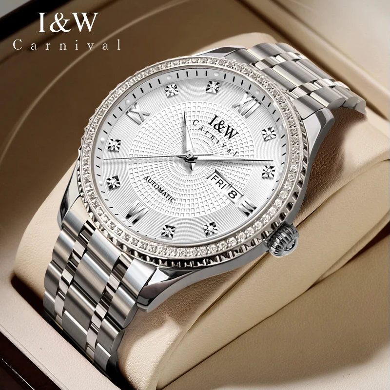 Reloj Hombre Switzerland brand I&W MIYOTA Movement Automatic Watch for Men Sapphire Double Calendar Waterproof Watches Mens 2022
Reloj Hombre Switzerland brand I&W MIYOTA Movement Automatic Watch for Men Sapphire Double Calendar Waterproof Watches Mens 2022