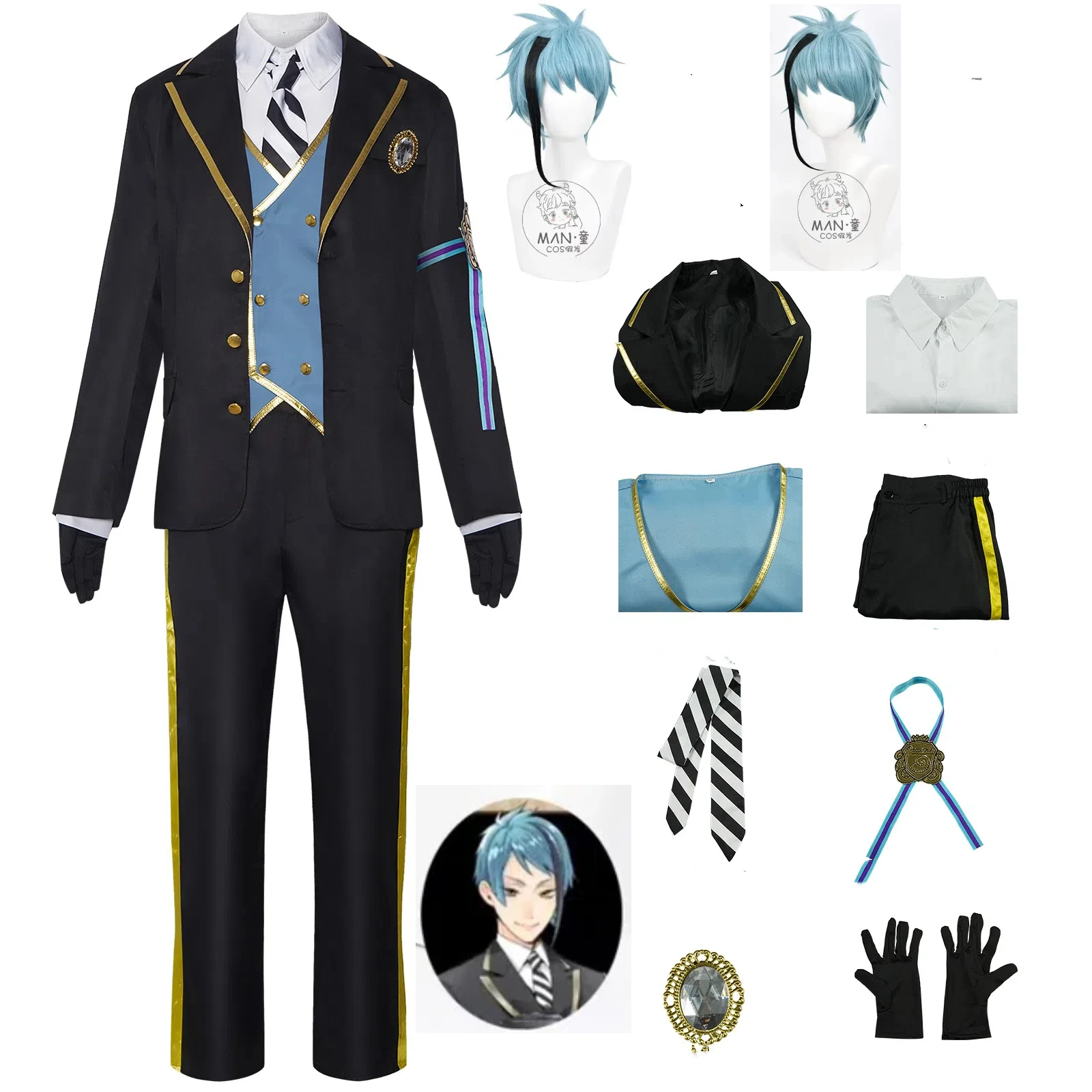 Anime Twisted Wonderland Costume Floyd School Uniform Suit Uniform Cosplay Secondary Cosplay Costume Halloween Costume for Adult
Anime Twisted Wonderland Costume Floyd School Uniform Suit Uniform Cosplay Secondary Cosplay Costume Halloween Costume for Adult