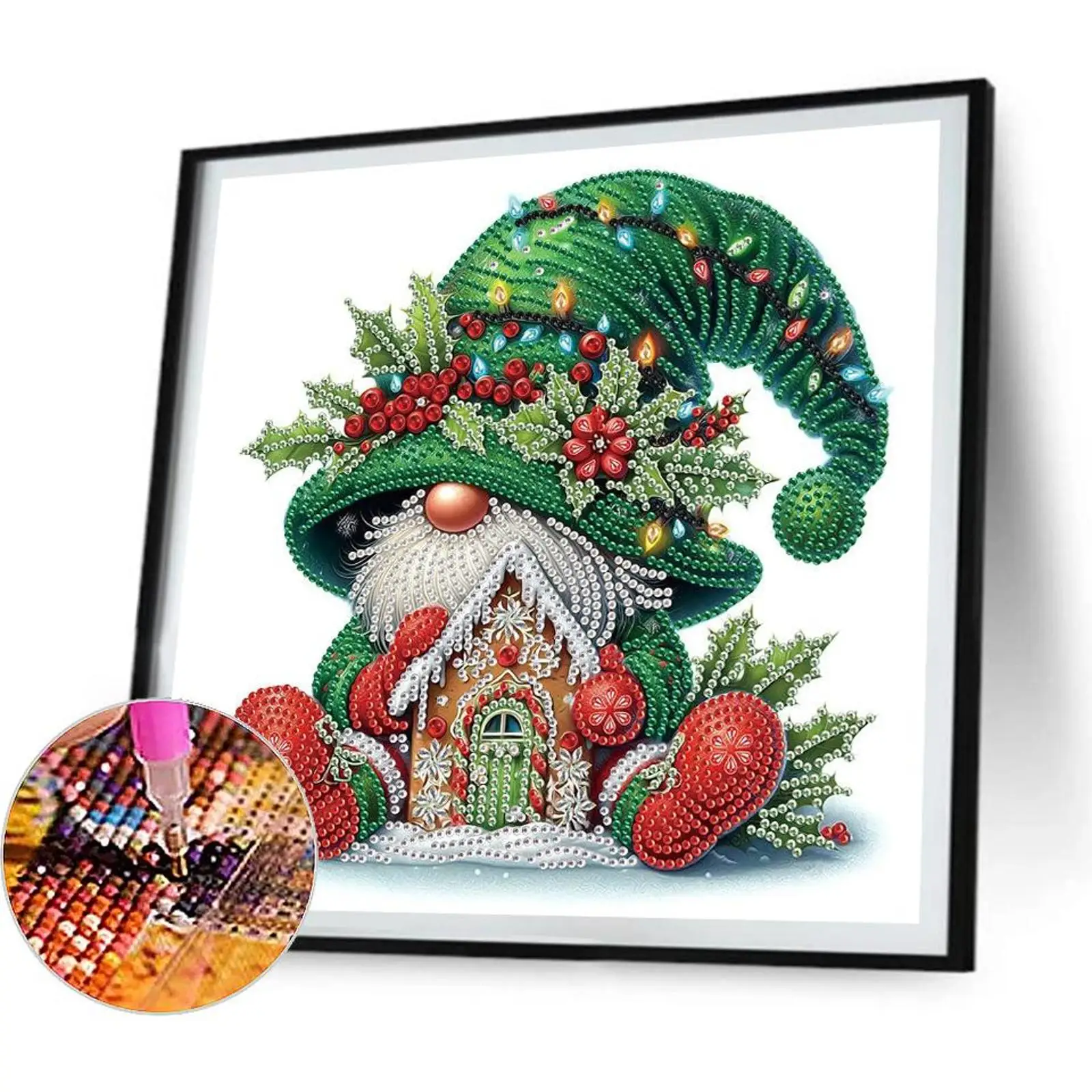 4PCS 30x30cm Christmas 5D DIY Special Shape Crystal Partial Diamond Painting Kit
4PCS 30x30cm Christmas 5D DIY Special Shape Crystal Partial Diamond Painting Kit