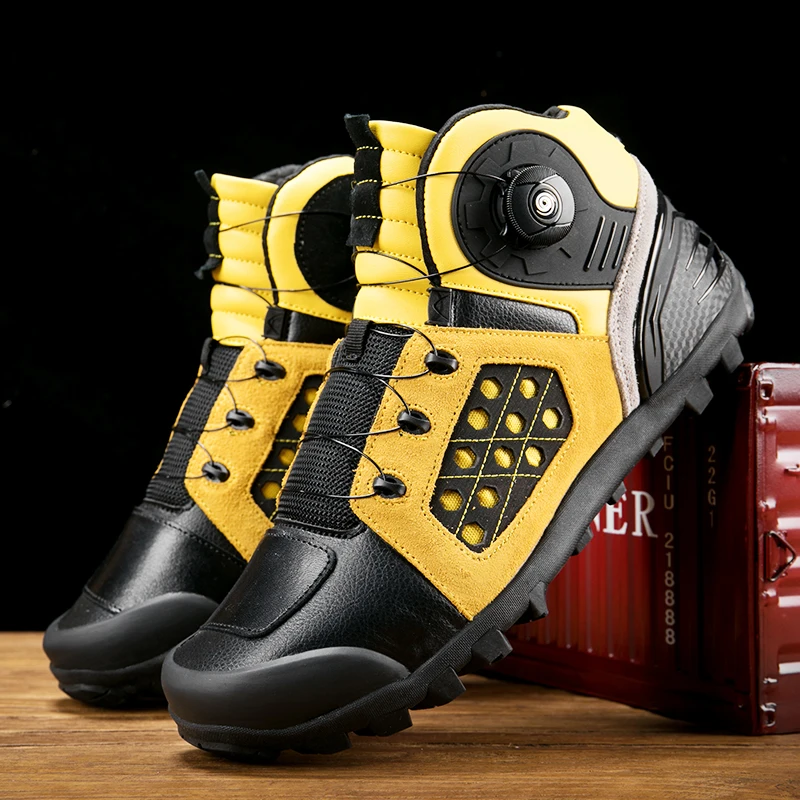 Motorcycle protective boots men's off-road four season fashion high top anti slip wear-resistant breathable racing riding boots
Motorcycle protective boots men's off-road four season fashion high top anti slip wear-resistant breathable racing riding boots
