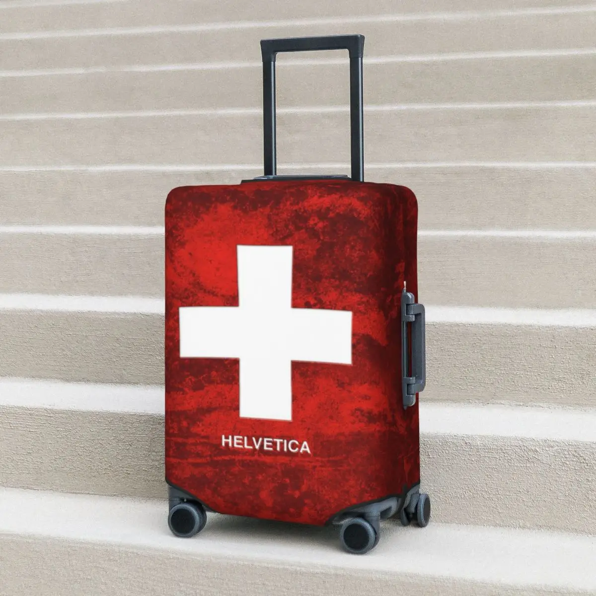 Swiss Switzerland Flag Suitcase Cover Protection Elastic Trip Luggage Protector Covers for 18-32 Inch
Swiss Switzerland Flag Suitcase Cover Protection Elastic Trip Luggage Protector Covers for 18-32 Inch