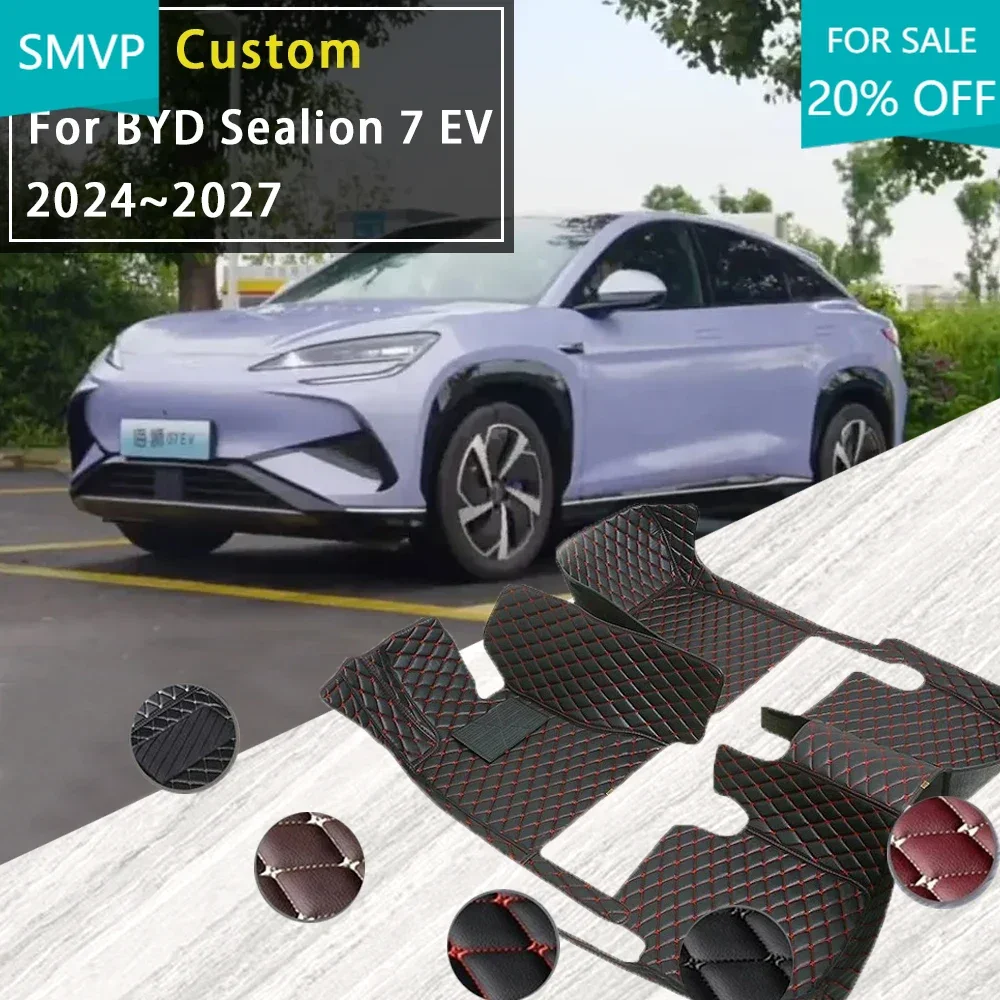 For BYD Sealion 7 07 EV 2024 2025 2026 2027 Car Floor Mats Leather Luxury Rugs Carpet Full Set Auto Interior Part Accessories
For BYD Sealion 7 07 EV 2024 2025 2026 2027 Car Floor Mats Leather Luxury Rugs Carpet Full Set Auto Interior Part Accessories