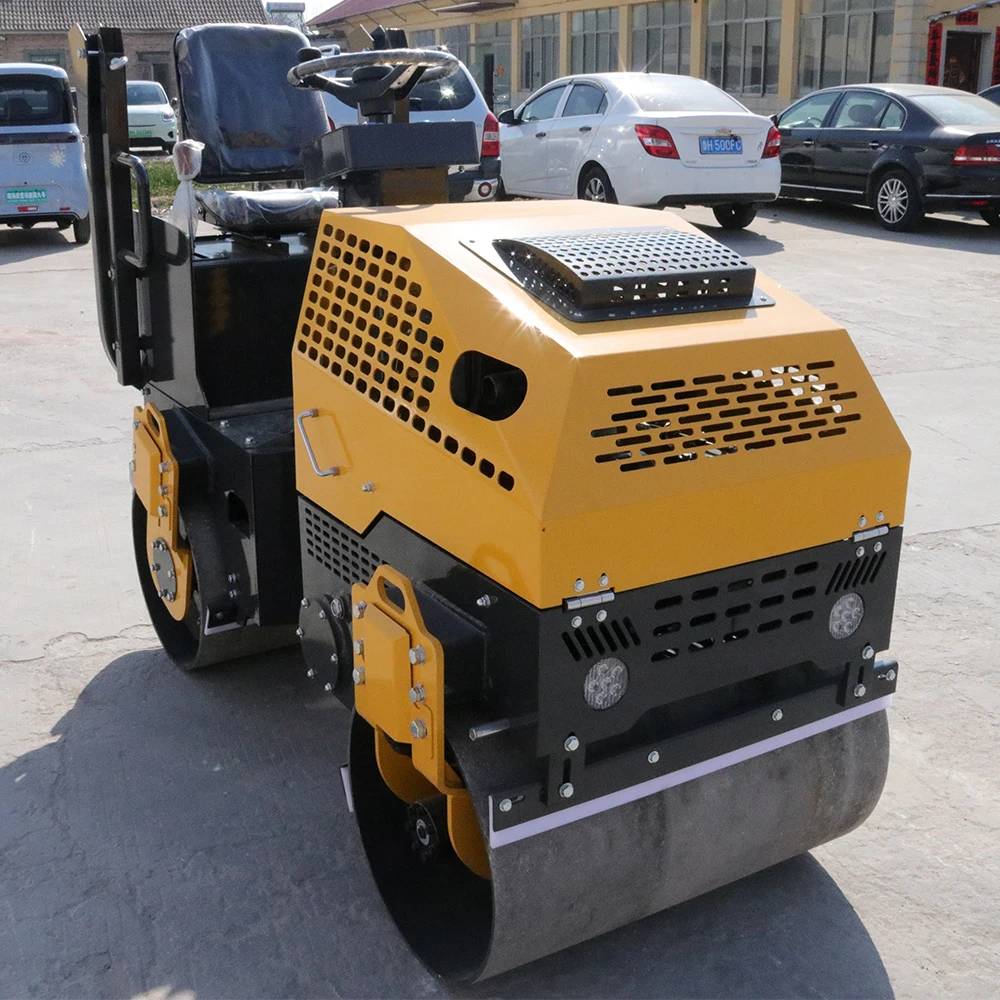 Road Machinery 1T Double Drum Road Roller Double Drum Vibratory Road Roller for Sale
Road Machinery 1T Double Drum Road Roller Double Drum Vibratory Road Roller for Sale