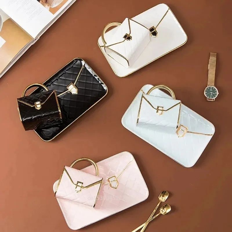 Handbag-Shaped Creative Mug With Saucer & Spoon Nordic Ceramic Milk Tea Office Cups Drinkware Coffee Cup Sets Gift
Handbag-Shaped Creative Mug With Saucer & Spoon Nordic Ceramic Milk Tea Office Cups Drinkware Coffee Cup Sets Gift