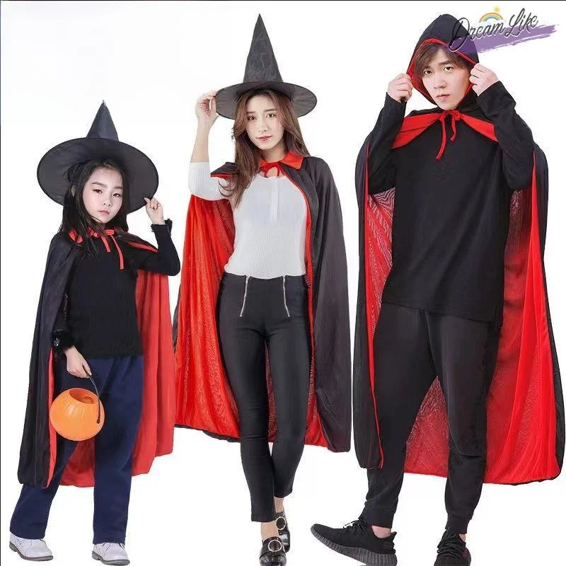 Halloween Adult Children Death God Robe Red Black Wizard Cloak Long Robe Cosplay Costume Accessory Stage Performance ...
Halloween Adult Children Death God Robe Red Black Wizard Cloak Long Robe Cosplay Costume Accessory Stage Performance ...