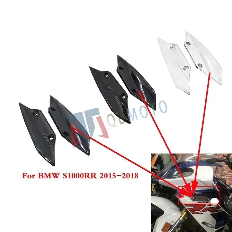 Для BMW S1000RR 2015 2016 2017 2018, передние аэродинамические крылышки мотоцикла, обтекатели из АБС-пластика, аксессуары S1000 RR 15-18
Для BMW S1000RR 2015 2016 2017 2018, передние аэродинамические крылышки мотоцикла, обтекатели из АБС-пластика, аксессуары S1000 RR 15-18