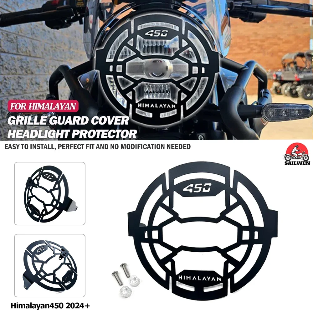 Защита фар для Royal Enfield Himalayan 450 2024- Himalayan450, защитная решетка для фар, сетчатая решетка для фар, крышка
Защита фар для Royal Enfield Himalayan 450 2024- Himalayan450, защитная решетка для фар, сетчатая решетка для фар, крышка