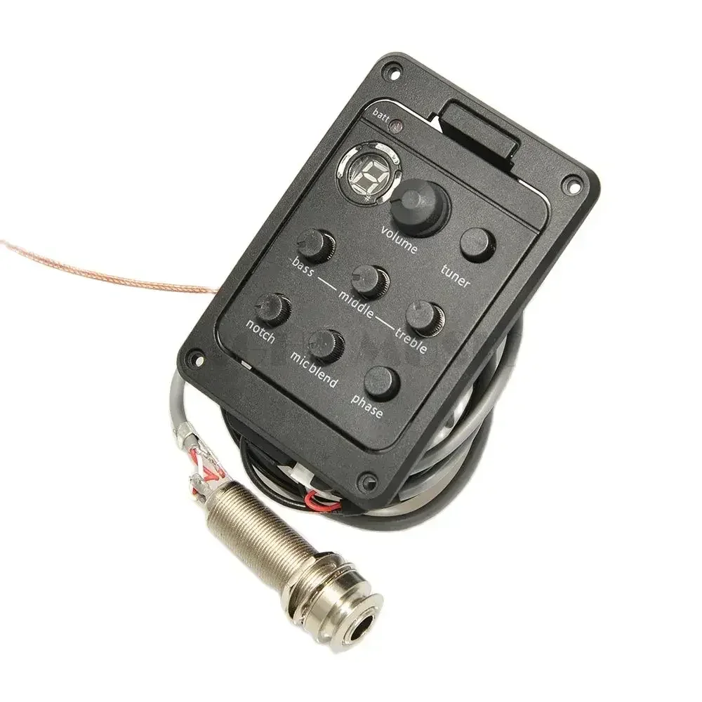 4 Band Equalizer 201 Guitar Equipment Accessory with Microphone Dual Mode Preamplifier EQ Tuner Top Quality Guitar Pickup
4 Band Equalizer 201 Guitar Equipment Accessory with Microphone Dual Mode Preamplifier EQ Tuner Top Quality Guitar Pickup