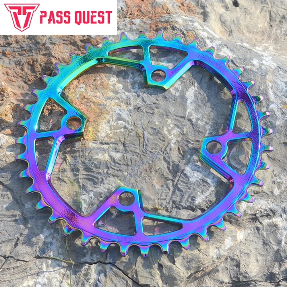 PASS QUEST Mountain Bike Chainring SR 94 BCD Round Narrow Wide Anti Drop Chain
PASS QUEST Mountain Bike Chainring SR 94 BCD Round Narrow Wide Anti Drop Chain