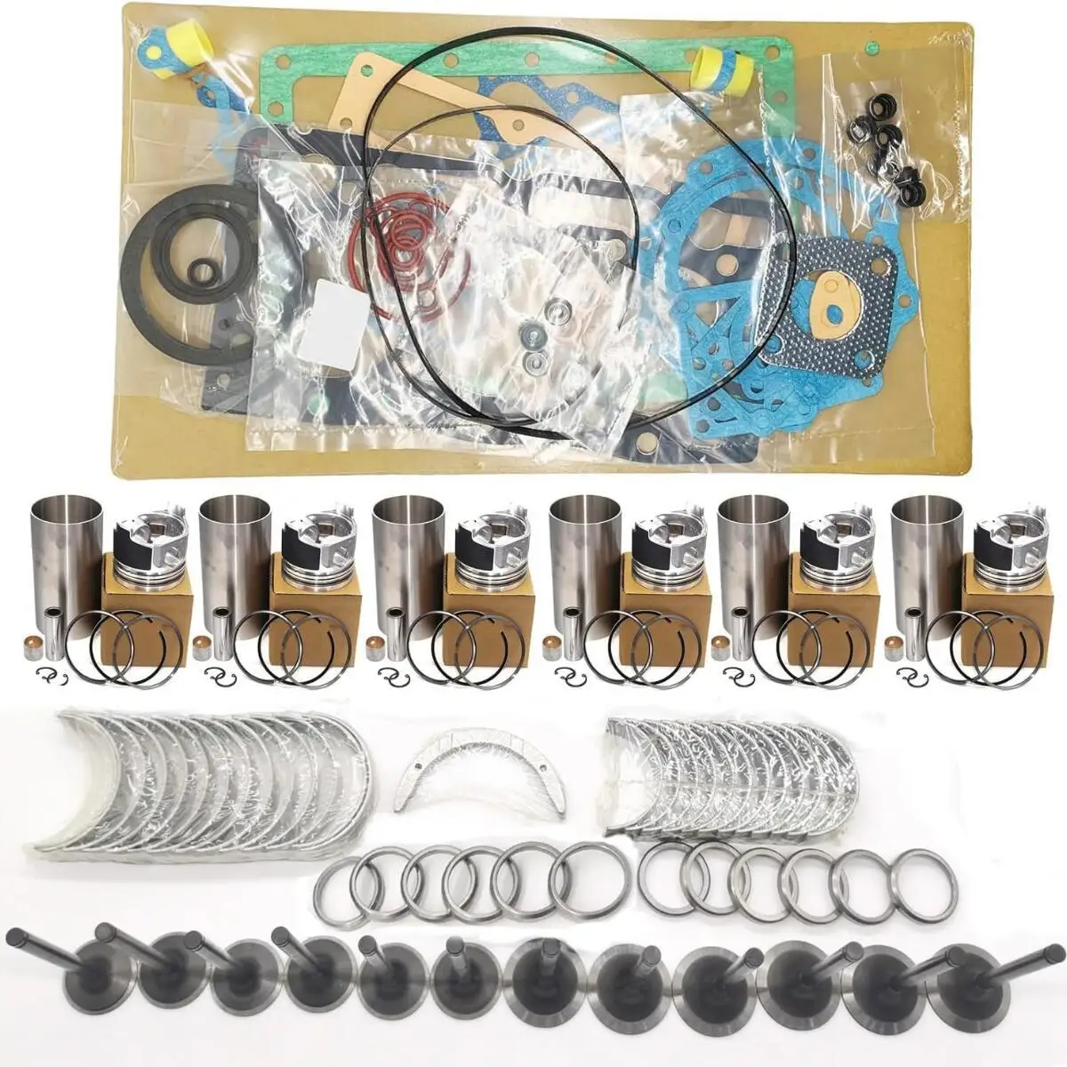 Комплект для капитального ремонта двигателя XCWoOshop BF6L913 BF6L913C BF6L913T, комплект поршней и гильз с комплектом прокладок для Deutz
Комплект для капитального ремонта двигателя XCWoOshop BF6L913 BF6L913C BF6L913T, комплект поршней и гильз с комплектом прокладок для Deutz