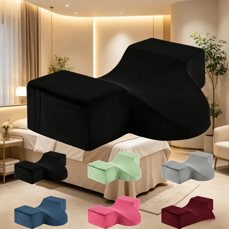U-Shaped Memory Foam Neck Pillow Ergonomic Curve Design for Eyelash Extension Salon Home Beauty Makeup Use
U-Shaped Memory Foam Neck Pillow Ergonomic Curve Design for Eyelash Extension Salon Home Beauty Makeup Use