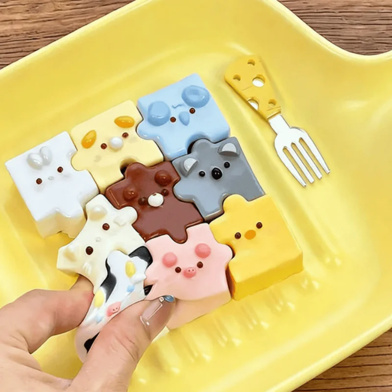 2026 New Silicone Puzzle Squishy Toy Cute Animal Mini Food Play DIY Stress Relief Slow Rebound Sticky Soft Squeeze Toy for Kids
2026 New Silicone Puzzle Squishy Toy Cute Animal Mini Food Play DIY Stress Relief Slow Rebound Sticky Soft Squeeze Toy for Kids