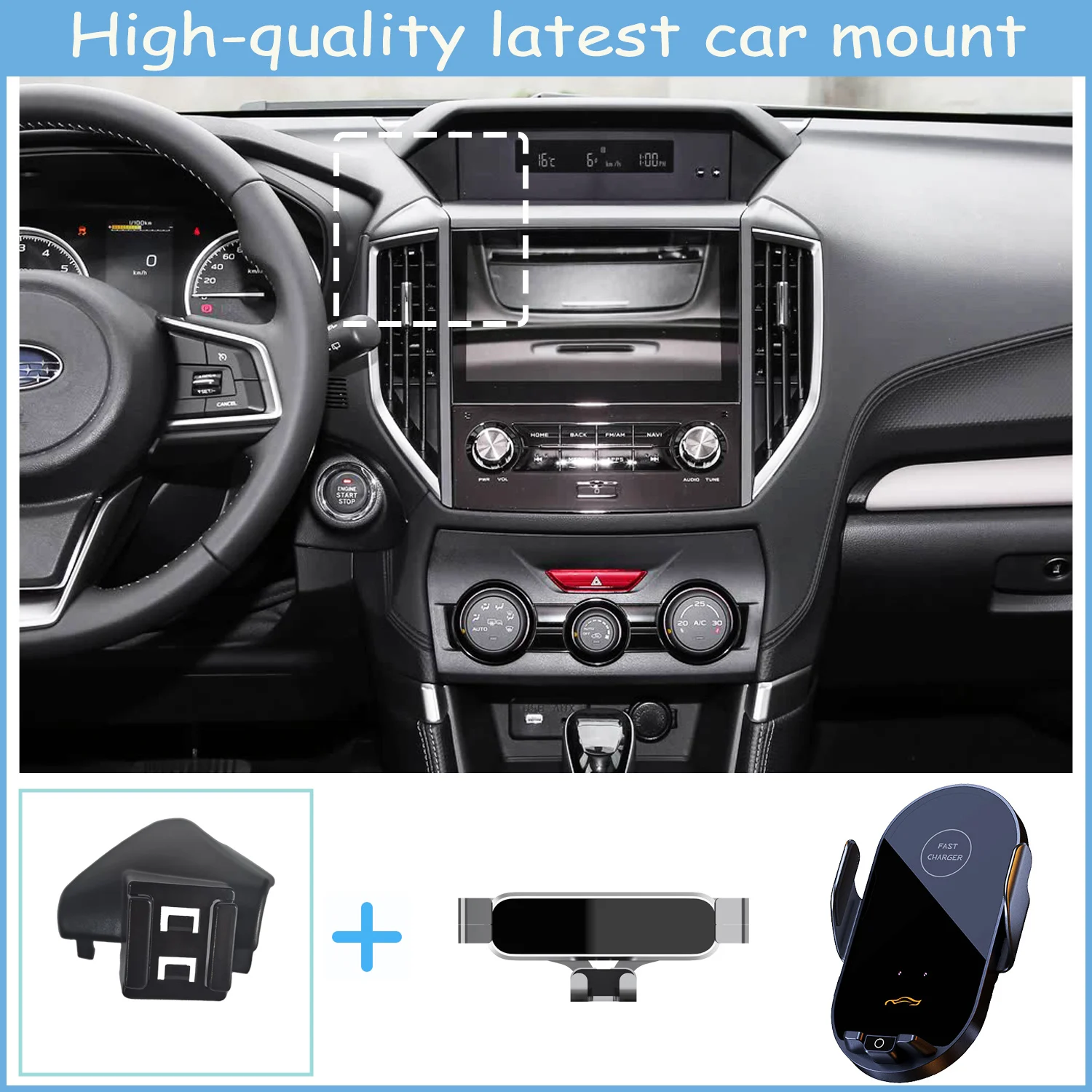 For Subaru XV 2018 2019 2020 2021 Car Phone Holder Wireless Charging Bracket Base Gravity Stand Phone Mount Car Accessories
For Subaru XV 2018 2019 2020 2021 Car Phone Holder Wireless Charging Bracket Base Gravity Stand Phone Mount Car Accessories
