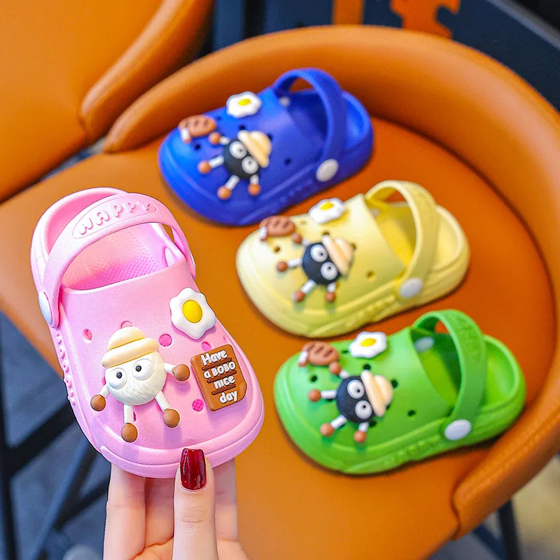 Летние детские сабо для сада, пляжные сандалии для мальчиков и девочек, легкие дышащие милые мультяшные тапочки для малышей
Летние детские сабо для сада, пляжные сандалии для мальчиков и девочек, легкие дышащие милые мультяшные тапочки для малышей