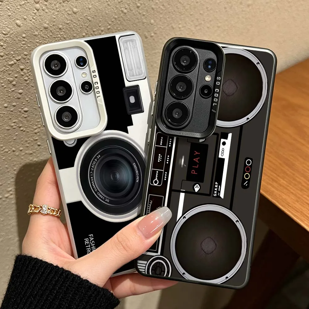 Retro Music Speaker Camera Cover For Samsung Galaxy S26 S25 S24 S23 S22 S21 S20 FE Ultra Plus Colorful Silver Phone Case
Retro Music Speaker Camera Cover For Samsung Galaxy S26 S25 S24 S23 S22 S21 S20 FE Ultra Plus Colorful Silver Phone Case