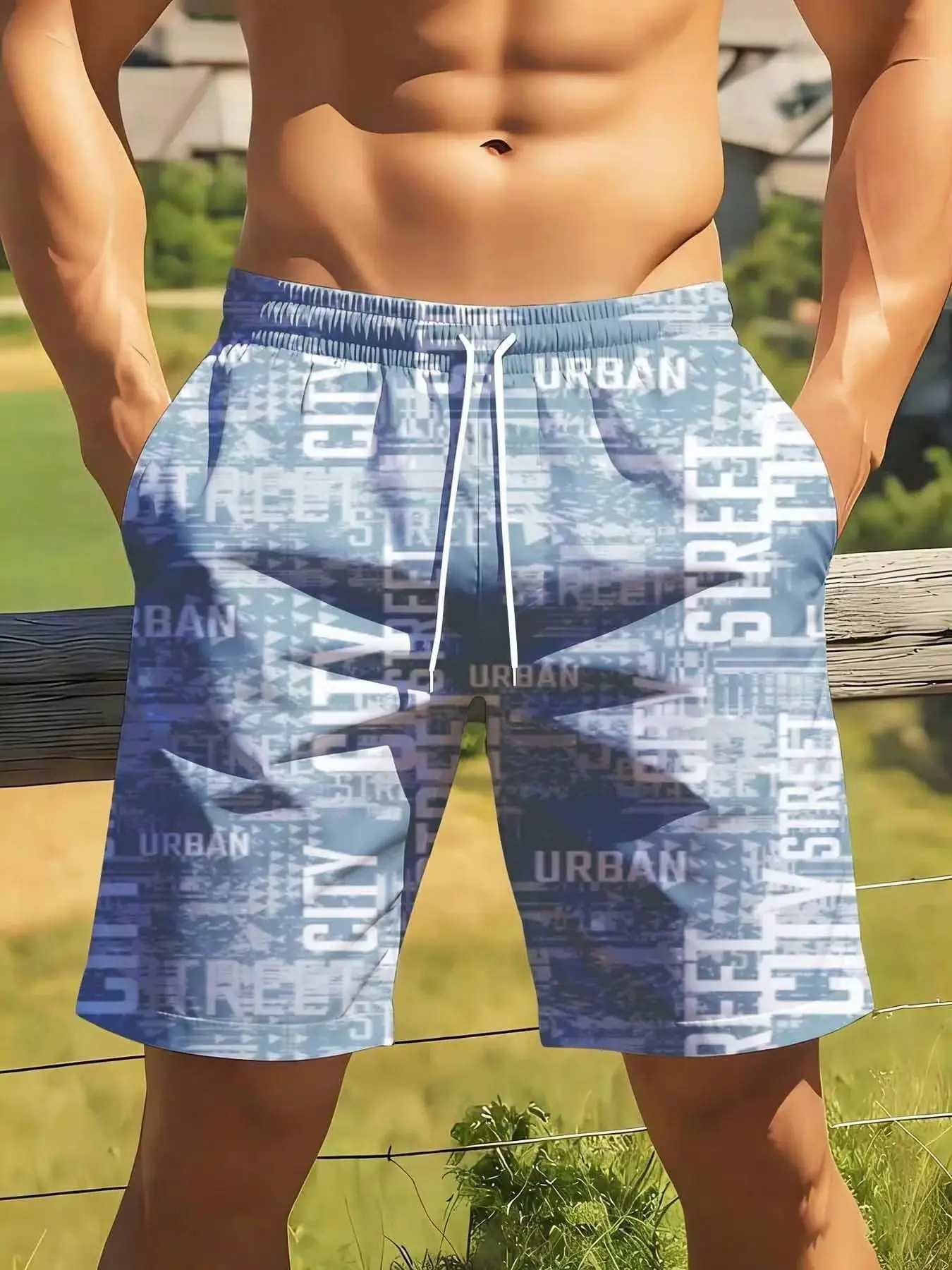Urban City Street Print Men's Swim Trunks Quick Dry Beach Shorts For Summer Outdoor Activities
Urban City Street Print Men's Swim Trunks Quick Dry Beach Shorts For Summer Outdoor Activities