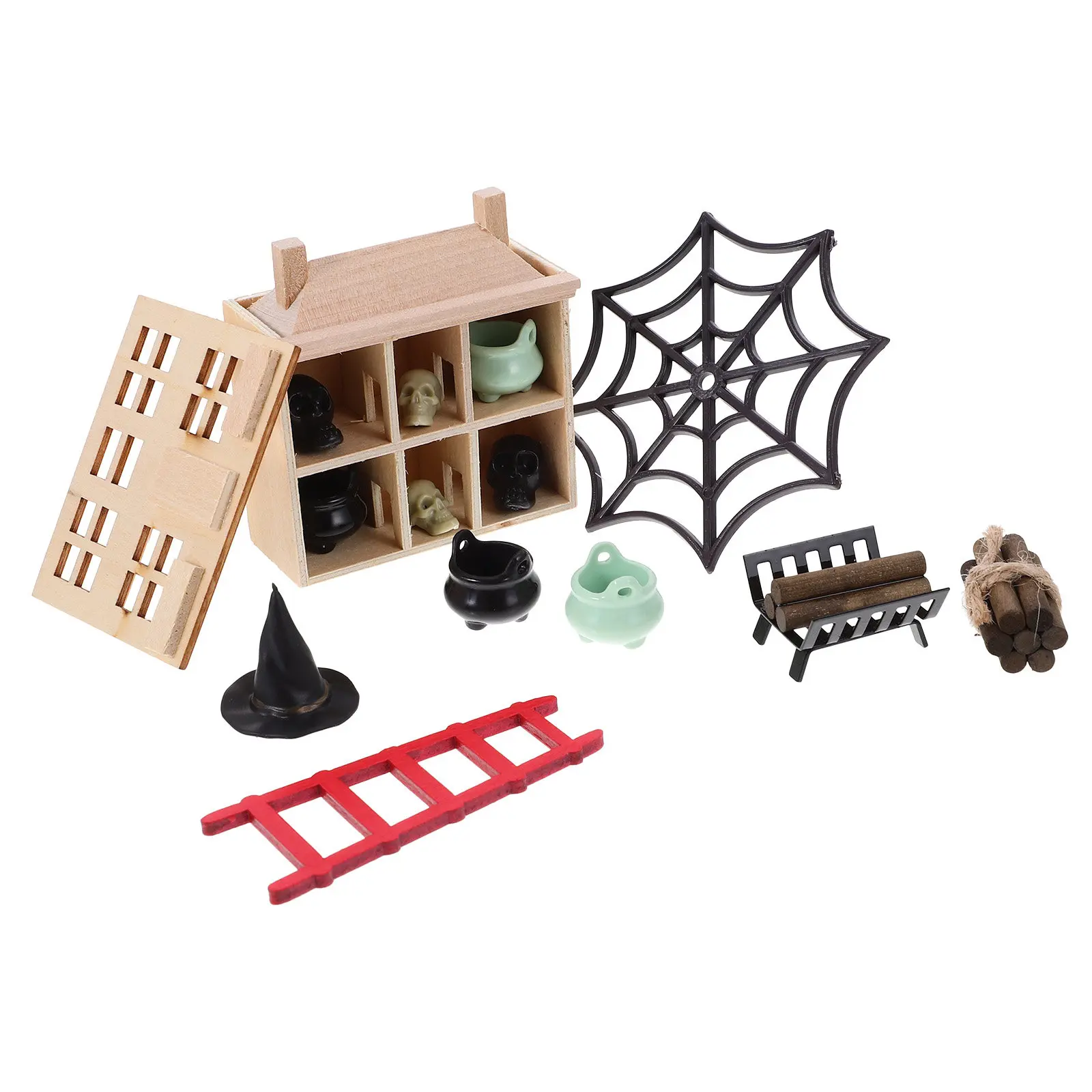 1Set Halloween Miniature Dollhouse Furniture Set for DIY Micro Scene Decoration Tiny Home Interior Props Kids Room Display
1Set Halloween Miniature Dollhouse Furniture Set for DIY Micro Scene Decoration Tiny Home Interior Props Kids Room Display