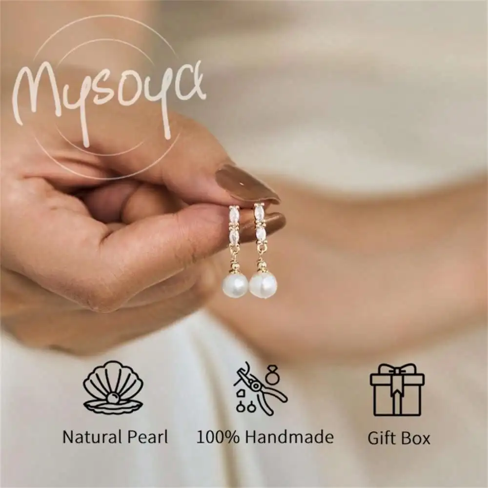 MYSOYA серьги-капли с жемчугом и серебристой подарочной коробкой, подарок для нее, свадебные украшения, подарок на Рождество/Новый год/подарок на День святого Валентина
MYSOYA серьги-капли с жемчугом и серебристой подарочной коробкой, подарок для нее, свадебные украшения, подарок на Рождество/Новый год/подарок на День святого Валентина