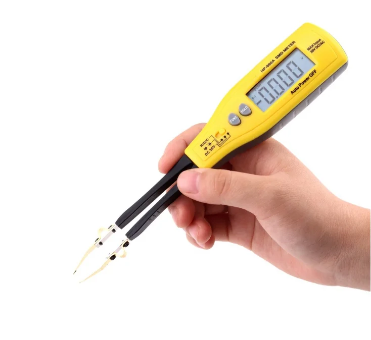 HP-990A Resistance Capacitance SMD Tester Meter Multimeter Professional Component Tester DC Voltage Meter 
HP-990A Resistance Capacitance SMD Tester Meter Multimeter Professional Component Tester DC Voltage Meter