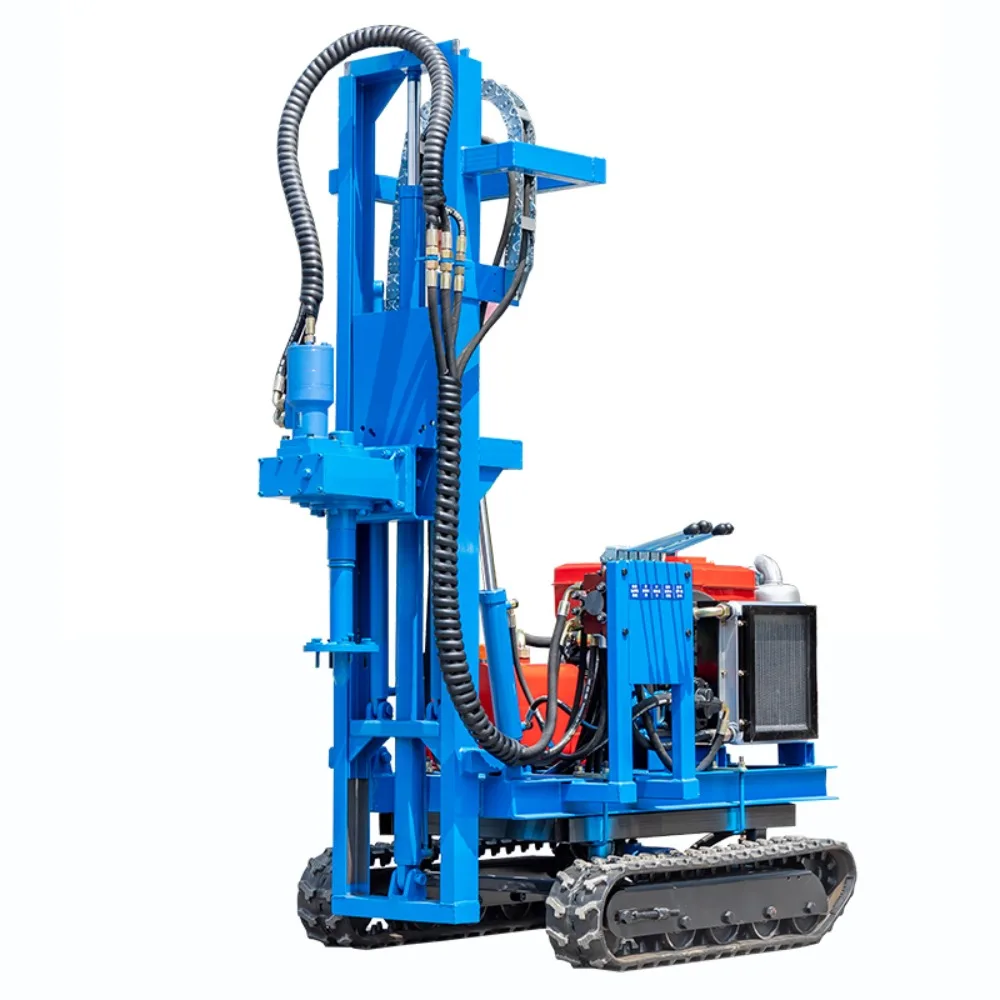 Crawler down-the-hole drill rig photovoltaic pile driver rock mine drilling rural small spiral courtyard ground nail
Crawler down-the-hole drill rig photovoltaic pile driver rock mine drilling rural small spiral courtyard ground nail