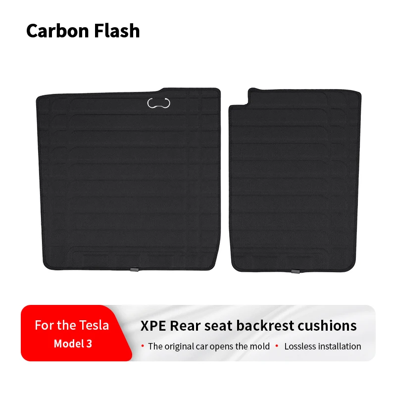 For Tesla 2021-2023 Model 3 rear seat backrest cushion trunk anti kick interior XPE rear backrest cushion
For Tesla 2021-2023 Model 3 rear seat backrest cushion trunk anti kick interior XPE rear backrest cushion