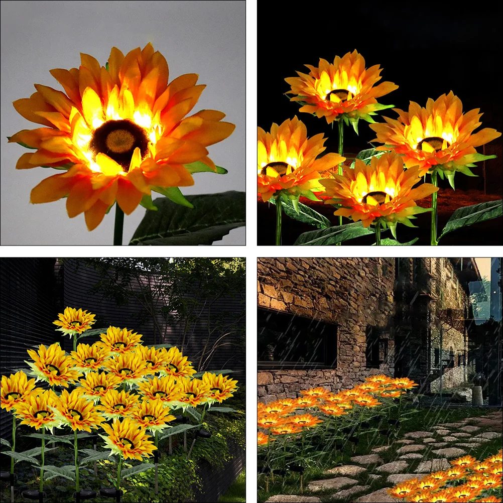 Solar Energy Sunflower Lamp Outdoor Garden Light Yard Pathway Deck Fence Waterproof ABS Plastic Design Energy Saving Solar
Solar Energy Sunflower Lamp Outdoor Garden Light Yard Pathway Deck Fence Waterproof ABS Plastic Design Energy Saving Solar