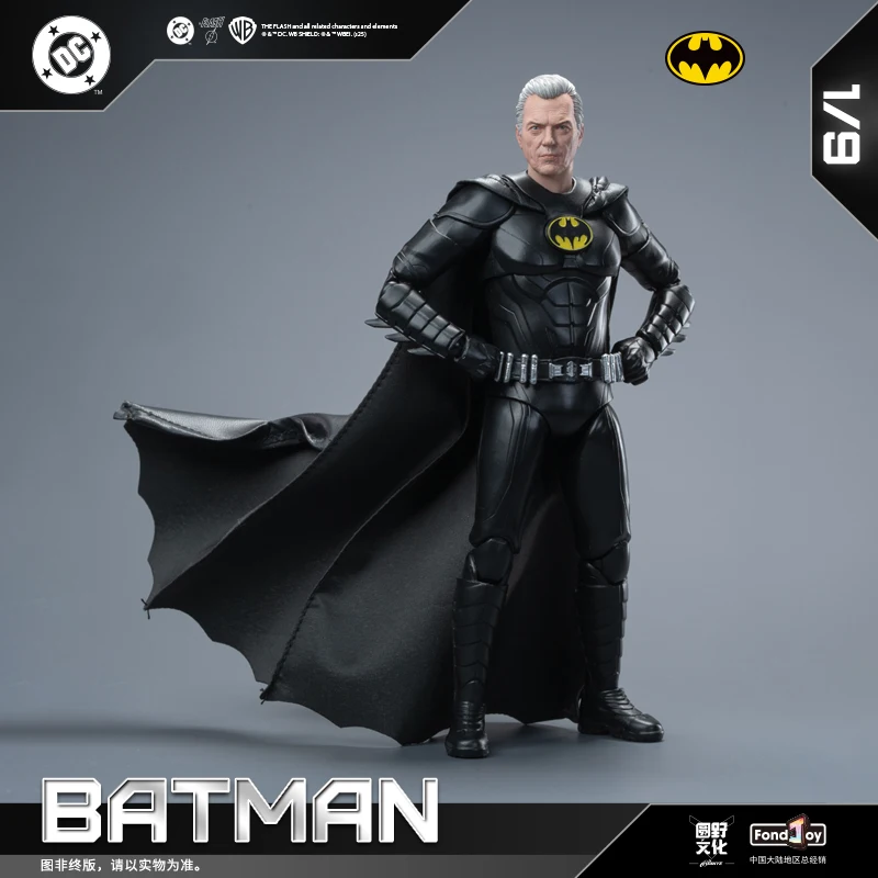 NEW Original FondJoy Keaton Batman Figure DC Justice League Figures Detective Comics 1/9 BATMAN KEATON PVC Joint Movable Kid Toy
NEW Original FondJoy Keaton Batman Figure DC Justice League Figures Detective Comics 1/9 BATMAN KEATON PVC Joint Movable Kid Toy