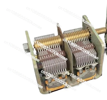 Dual Variable Adjustable Capacitor CB-2-365 (2-Pack) - 20PF-365PF for 711 Tube Radio Electronics
Dual Variable Adjustable Capacitor CB-2-365 (2-Pack) - 20PF-365PF for 711 Tube Radio Electronics