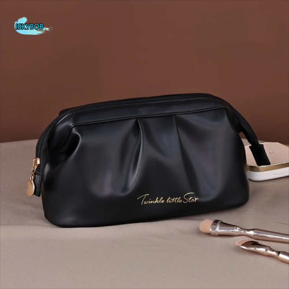 Creative Wide-open Women Cosmetic Bag Handheld Large Capacity Makeup Organizer Pouch Multifunction Toiletry Storage Bag Outdoor
Creative Wide-open Women Cosmetic Bag Handheld Large Capacity Makeup Organizer Pouch Multifunction Toiletry Storage Bag Outdoor
