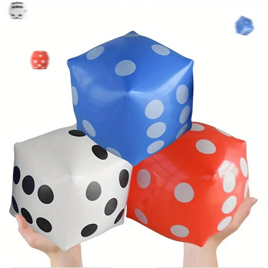 Giant 30cm Inflatable Dice for Pool Party Games Outdoor Activities Family Fun Lightweight Durable Dice Beach Carnival JXB
Giant 30cm Inflatable Dice for Pool Party Games Outdoor Activities Family Fun Lightweight Durable Dice Beach Carnival JXB