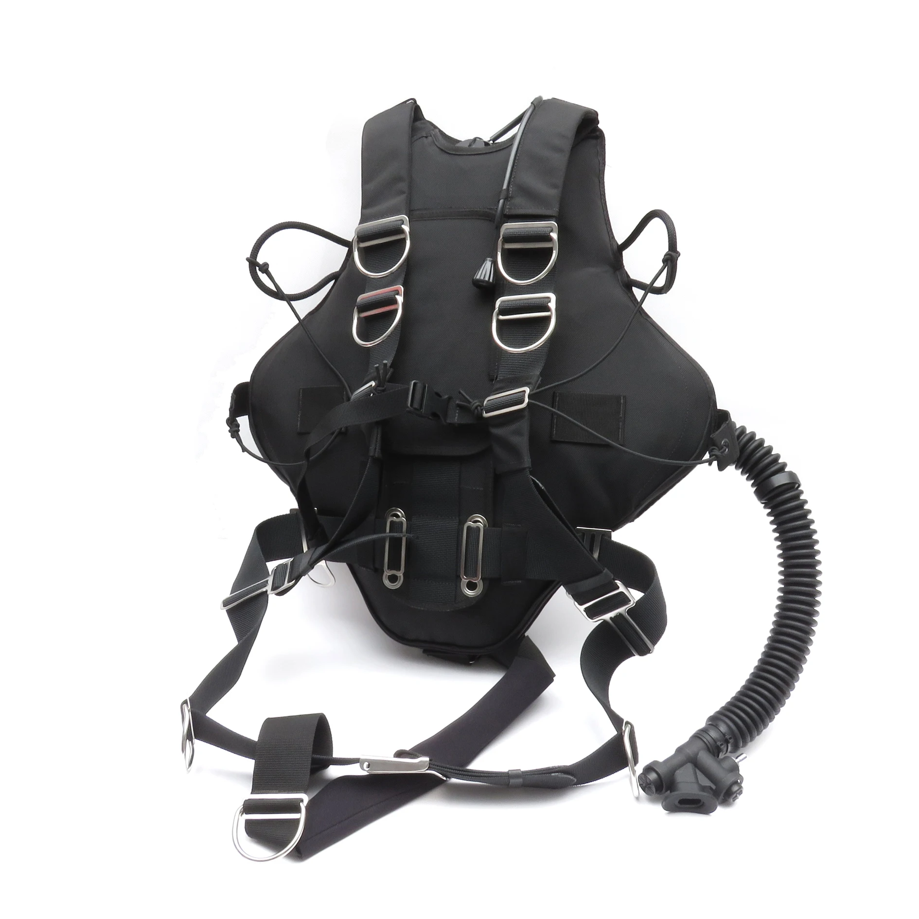 Buoyancy Control Device Vest Lift 35lbs Sidemount BCD Scuba Diving BCD for Technical Diving Training
Buoyancy Control Device Vest Lift 35lbs Sidemount BCD Scuba Diving BCD for Technical Diving Training