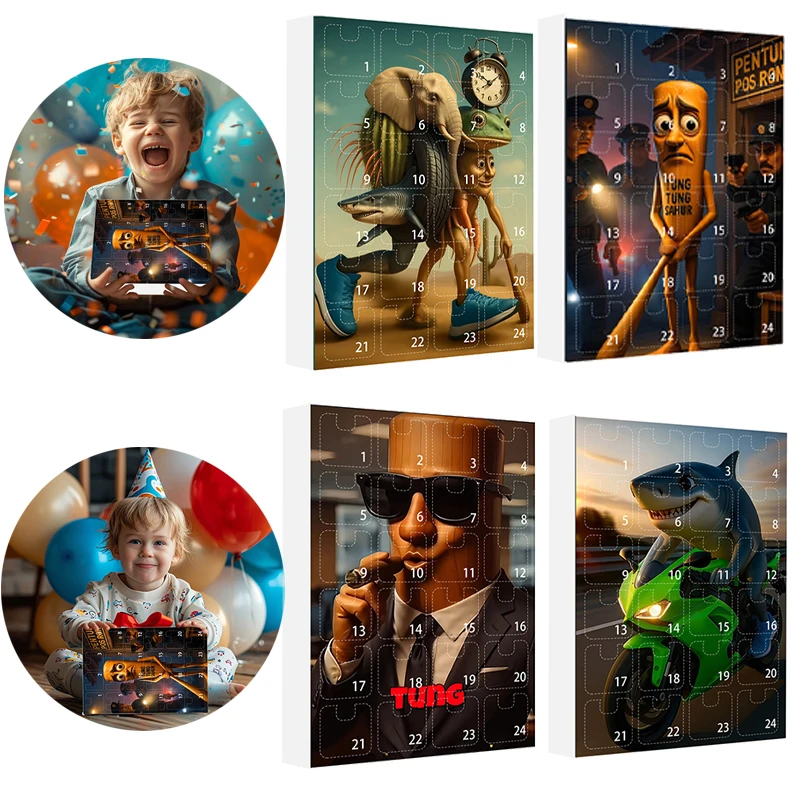 Italian Brainrot Advent Calendar Surprise Box Anime Tung Tung Tung Sahur Tralalelo Tralala Christmas Countdown Advent Calendar
Italian Brainrot Advent Calendar Surprise Box Anime Tung Tung Tung Sahur Tralalelo Tralala Christmas Countdown Advent Calendar