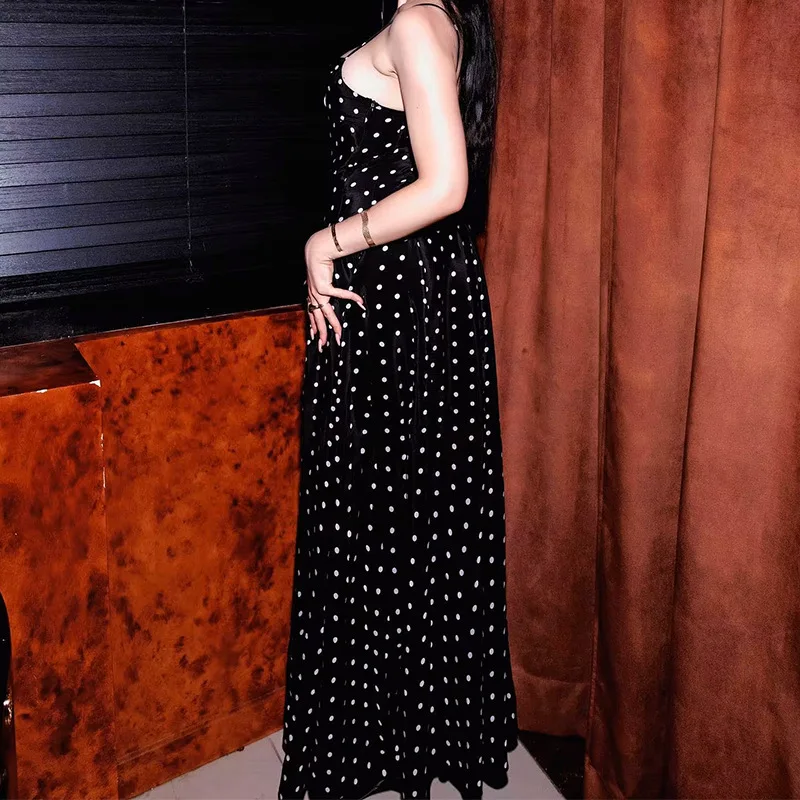 Элегантный повседневный женский костюм-комбинезон с принтом в горошек, весенний, с высокой талией, из полиэстера, модный, высокого качества
Элегантный повседневный женский костюм-комбинезон с принтом в горошек, весенний, с высокой талией, из полиэстера, модный, высокого качества