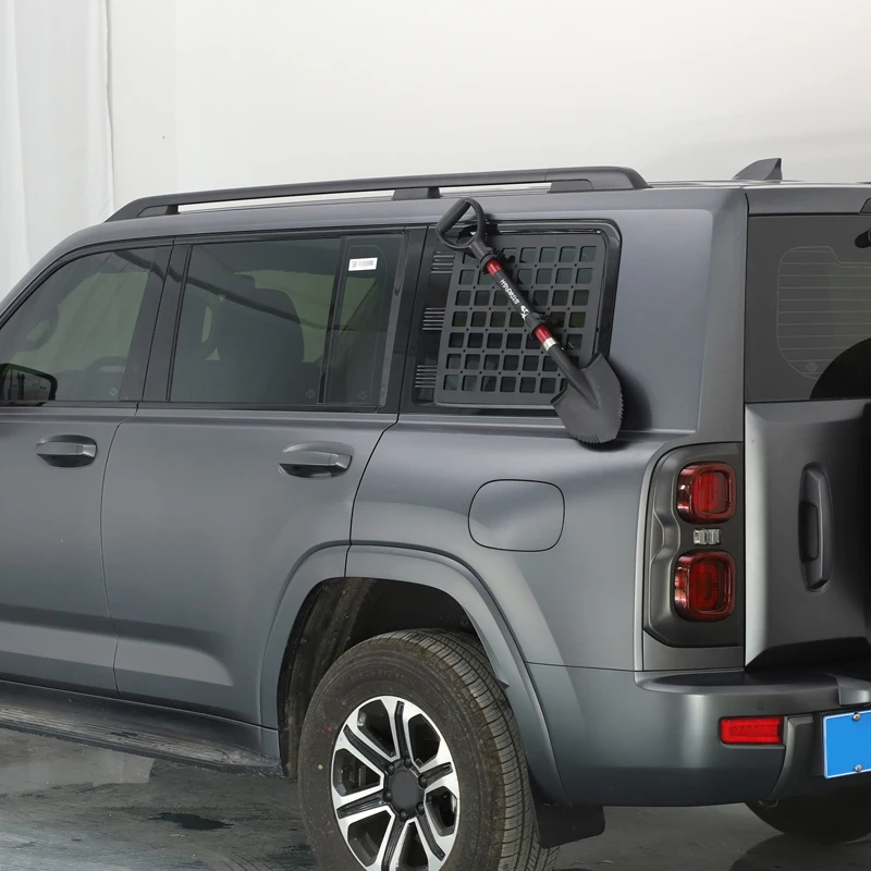 Aluminum Alloy Car Trunk Side Window Honeycomb Panel Engineering Shovel Bracket Car Accessories For Great Wall Haval H9 2024-25
Aluminum Alloy Car Trunk Side Window Honeycomb Panel Engineering Shovel Bracket Car Accessories For Great Wall Haval H9 2024-25