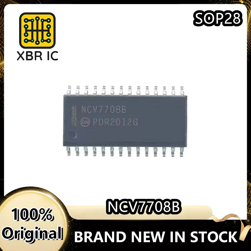 (5/20 pieces) NCV7708BDWR2G | NCV7708B | Package SOP-28 Power Management Control Driver Chip | Brand New | In Stock
(5/20 pieces) NCV7708BDWR2G | NCV7708B | Package SOP-28 Power Management Control Driver Chip | Brand New | In Stock