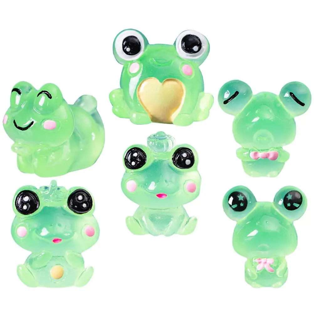 6 Pcs Frog Figurine Mini Resin Craft Decor Lovely Cartoon Animal Office Home Decorations for DIY Crafts
6 Pcs Frog Figurine Mini Resin Craft Decor Lovely Cartoon Animal Office Home Decorations for DIY Crafts