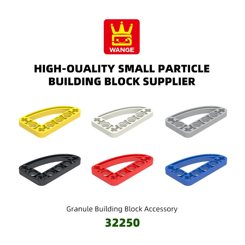 WANGE 75Pcs/Lot 32250 Thin arc 7 holes Block Moc Color Accessories Compatible with Brick Spare Parts Construction Toys
WANGE 75Pcs/Lot 32250 Thin arc 7 holes Block Moc Color Accessories Compatible with Brick Spare Parts Construction Toys