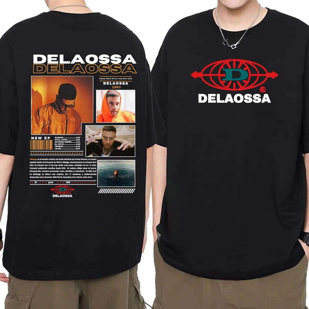 Rapper Delaossa Veneno Album Tour Merch T Shirts Men Women Harajuku Retro Short Sleeve T-shirt Casual 100_ Cotton O-Neck T Shirt
Rapper Delaossa Veneno Album Tour Merch T Shirts Men Women Harajuku Retro Short Sleeve T-shirt Casual 100_ Cotton O-Neck T Shirt