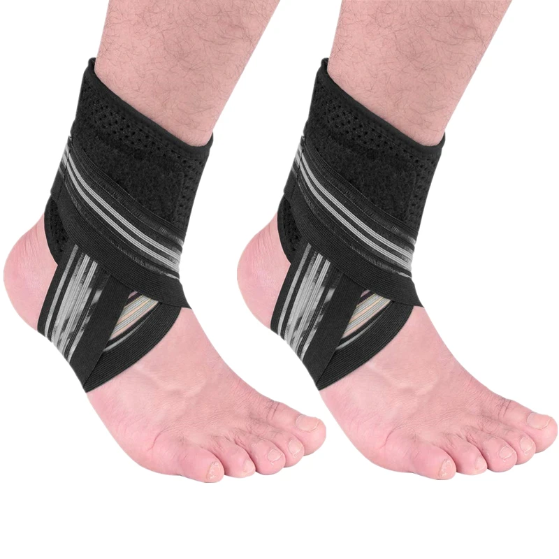 2pcs/pair Ankle Support Protector with Lace Up Strap Open Heel Sock Adjustable Ankle Guard Compression Sleeve Waterproof Strap
2pcs/pair Ankle Support Protector with Lace Up Strap Open Heel Sock Adjustable Ankle Guard Compression Sleeve Waterproof Strap