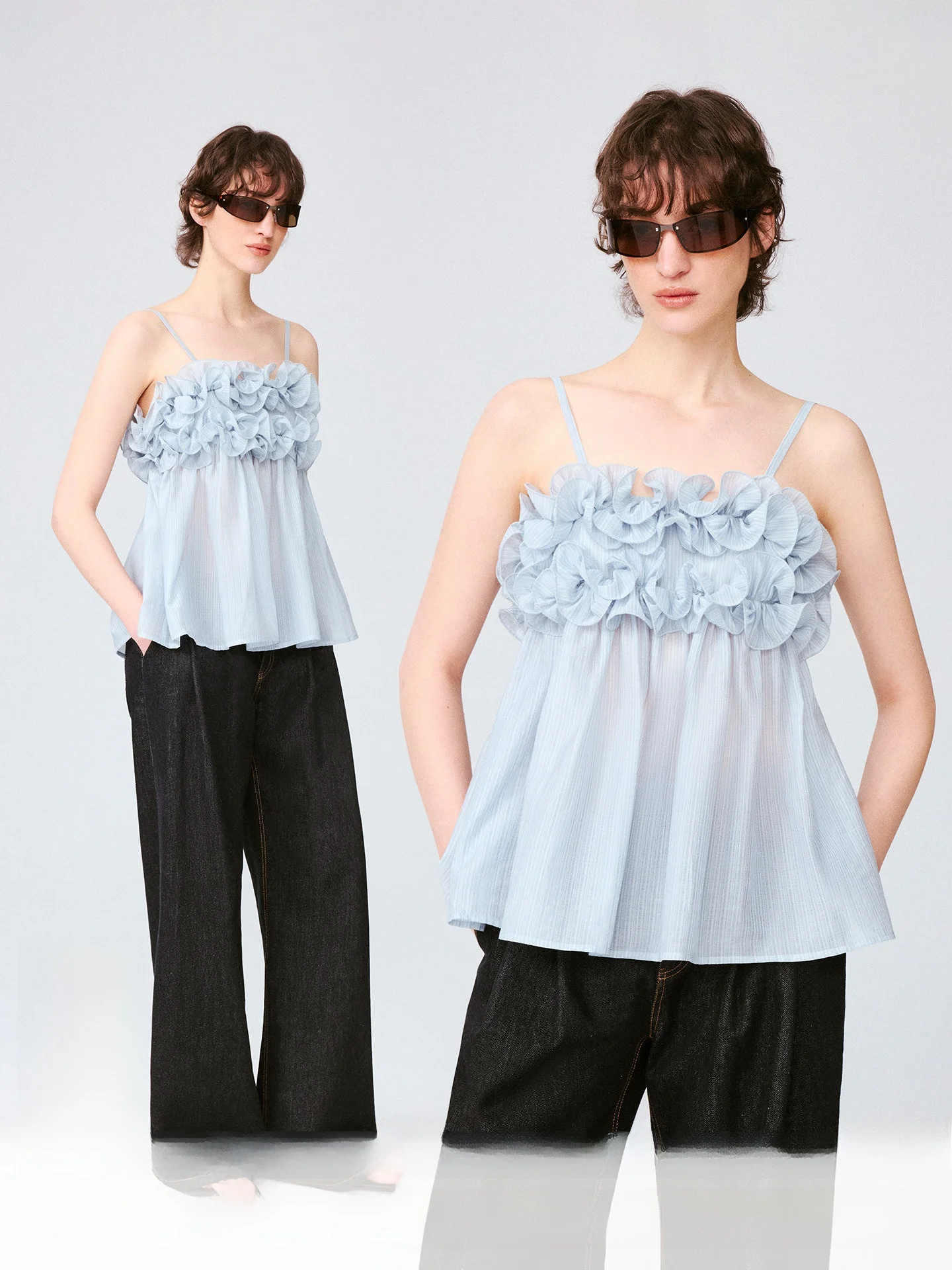 Trendkill Original Adjustable Strap Vacation Loose Lace Trim Design Sensation Lazy Feel Top Women's Summer Outerwear
Trendkill Original Adjustable Strap Vacation Loose Lace Trim Design Sensation Lazy Feel Top Women's Summer Outerwear
