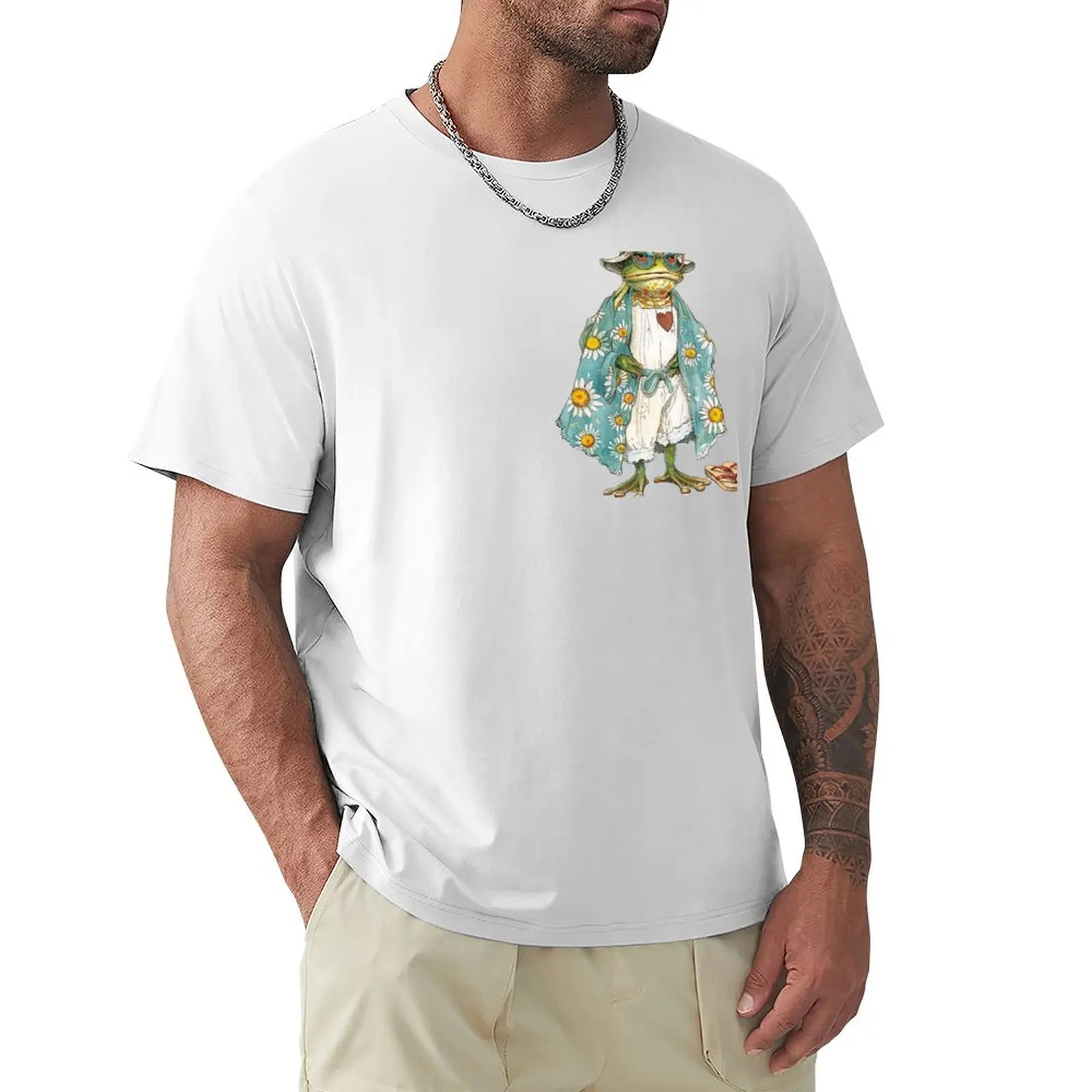Frog In Trendy Summer Outfit T-shirt oversized anime clothes big and tall t shirts for men
Frog In Trendy Summer Outfit T-shirt oversized anime clothes big and tall t shirts for men