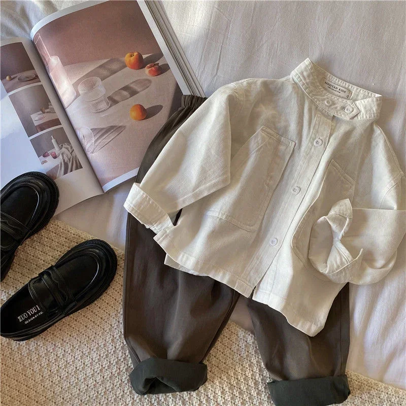Boys Baby's Kids Blouse Coat Jacket Outwear Cotton 2025 In Stock Spring Autumn Shirts Outwear High Quality Children's Clothing
Boys Baby's Kids Blouse Coat Jacket Outwear Cotton 2025 In Stock Spring Autumn Shirts Outwear High Quality Children's Clothing