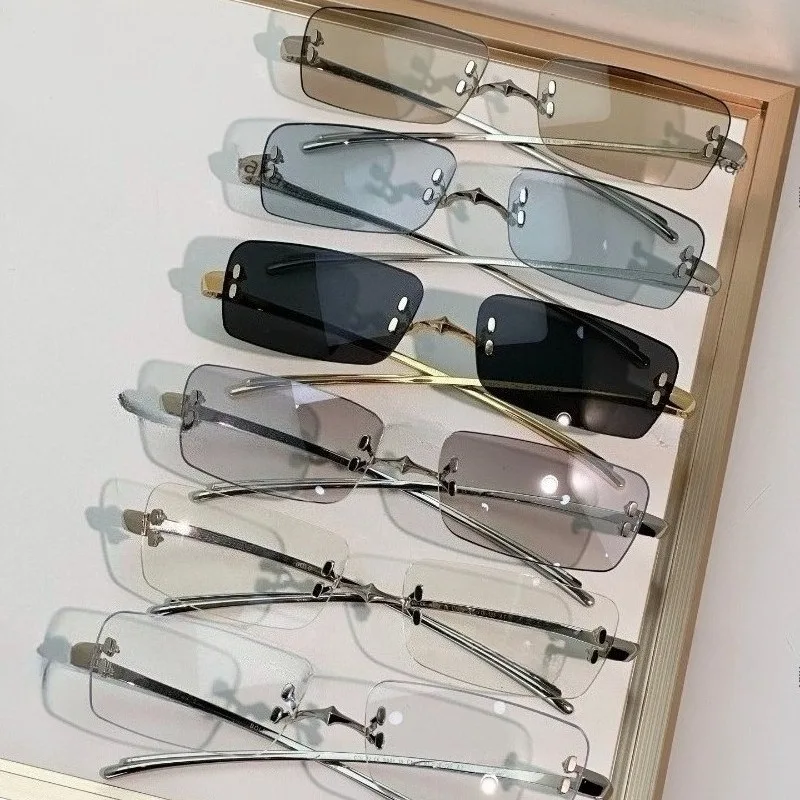 2025 New PARANOYD Rimless GM Eyeglasses Luxury Brand Retro Sunglasses UV400 Blue Light Block Optical Glasses Multi-Lens Option
2025 New PARANOYD Rimless GM Eyeglasses Luxury Brand Retro Sunglasses UV400 Blue Light Block Optical Glasses Multi-Lens Option