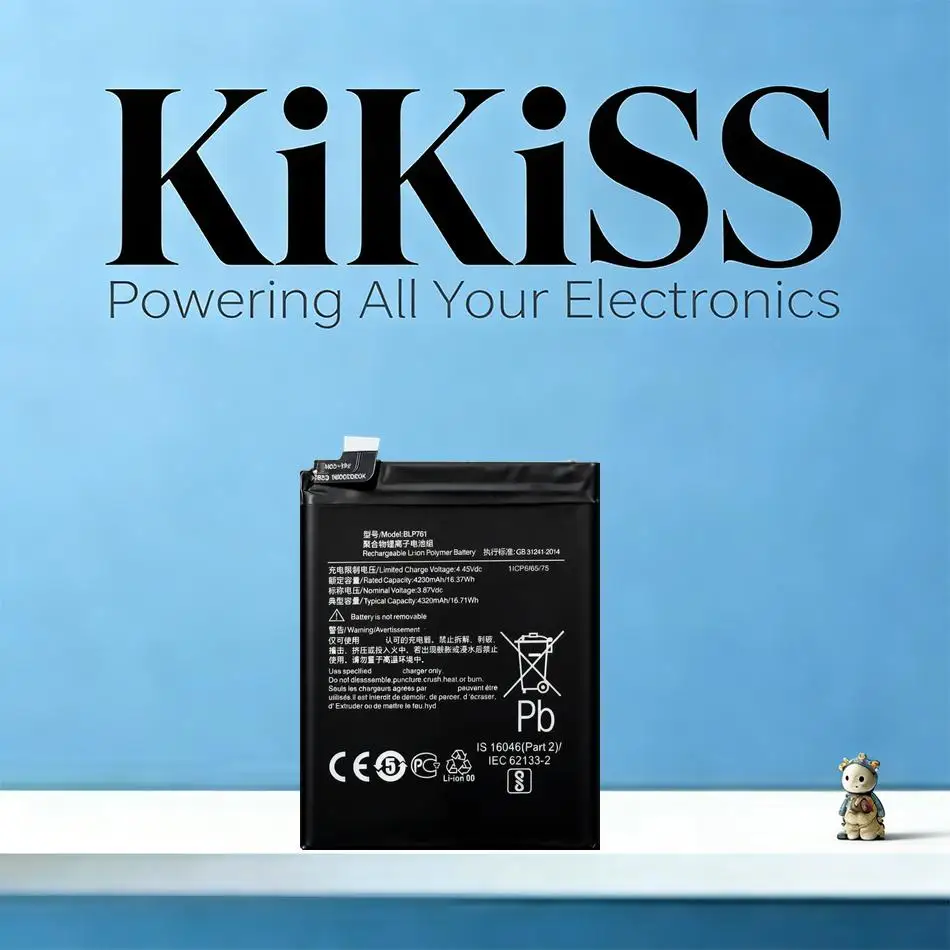 Аккумулятор для мобильного телефона OnePlus 8 (IN2010) BLP761, 4320 мАч, премиум-класса, на замену
Аккумулятор для мобильного телефона OnePlus 8 (IN2010) BLP761, 4320 мАч, премиум-класса, на замену