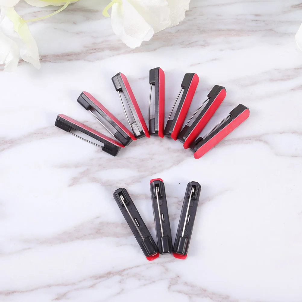 Plastic Safety Pins for DIY Badges Name Tags Ribbons Flowers Self Adhesive Plastic Badge Pin Name Holder Pin Crafting Supplies
Plastic Safety Pins for DIY Badges Name Tags Ribbons Flowers Self Adhesive Plastic Badge Pin Name Holder Pin Crafting Supplies