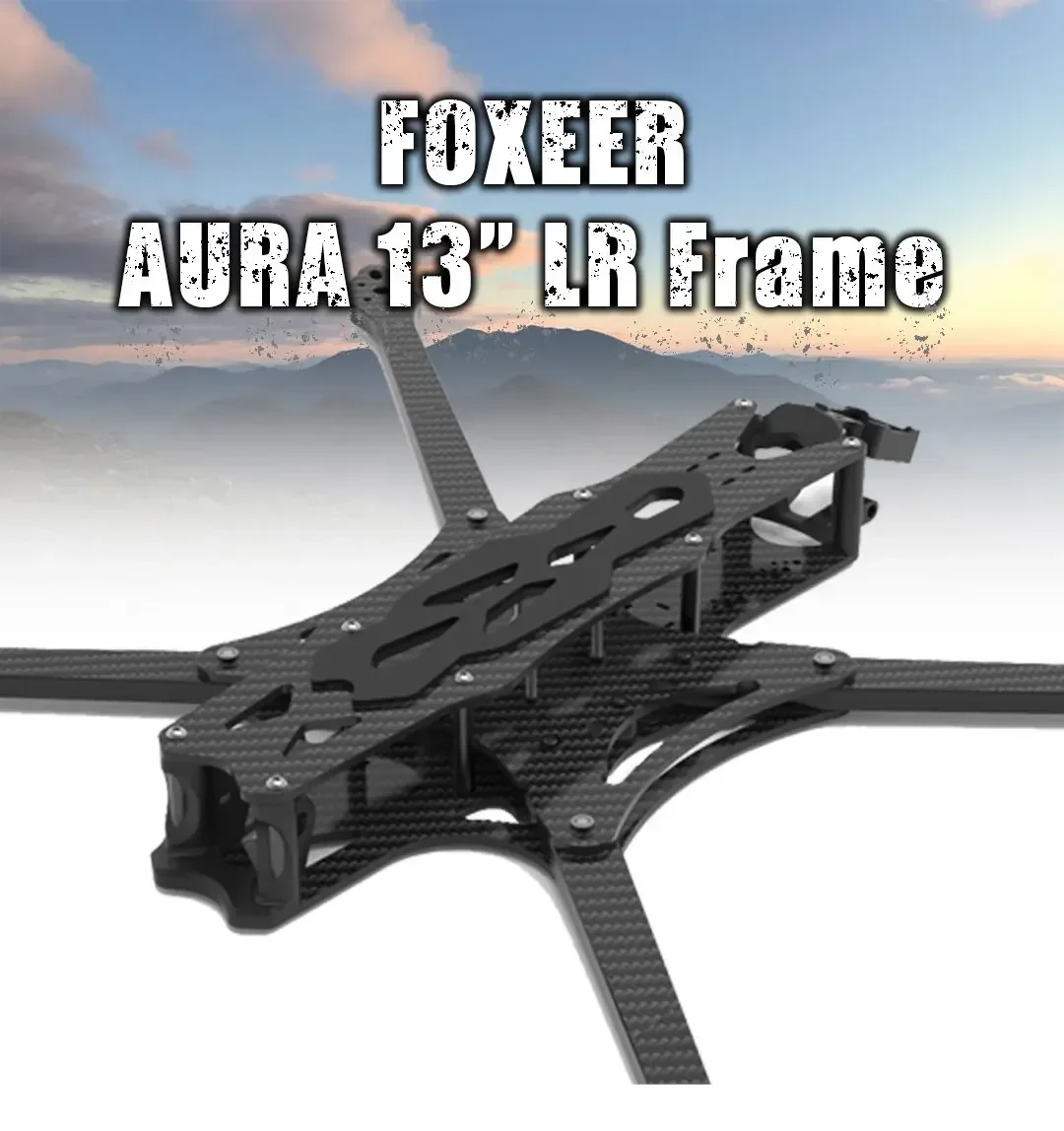 Foxeer Aura Split 13 дюймов FPV рама 551 мм Колесная база T300 углеродная поддержка аналоговая/Vista/Walksnail/DJI O3 система для радиоуправляемого беспилотного летательного аппарата
Foxeer Aura Split 13 дюймов FPV рама 551 мм Колесная база T300 углеродная поддержка аналоговая/Vista/Walksnail/DJI O3 система для радиоуправляемого беспилотного летательного аппарата