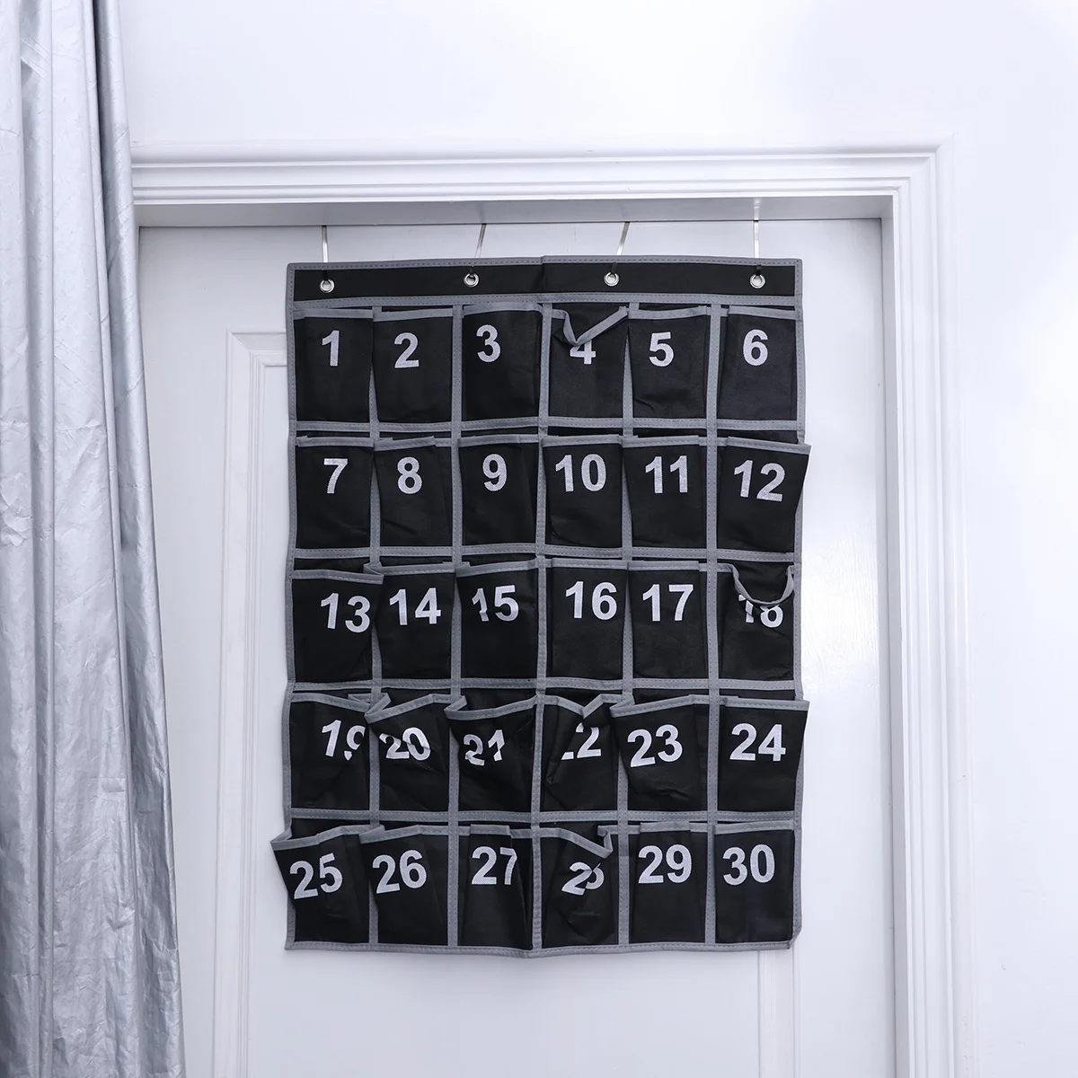 Cell Phone Hanging Bag Numbered 30 Pockets Wall Door Hanging Organizer Storage Bag For Classroom Cell Phones Chargers 
Cell Phone Hanging Bag Numbered 30 Pockets Wall Door Hanging Organizer Storage Bag For Classroom Cell Phones Chargers